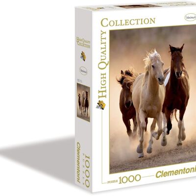 1000 Piece Puzzle 3 Horses