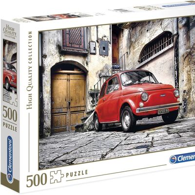 500-teiliges Puzzle FIAT 500