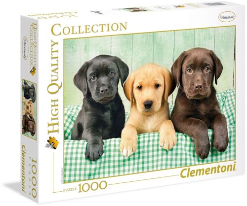 Puzzle 1000 Pièces 3 Labradors