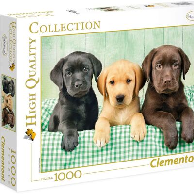1000 Piece Puzzle 3 Labradors