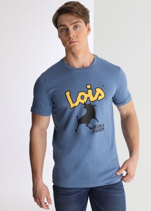 LOIS JEANS -T-Shirt short sleeve Graphic Bull Lois Jeans & Jackets