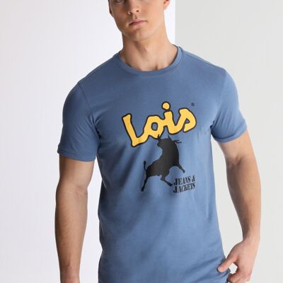 LOIS JEANS -T-shirt manica corta grafica Bull Lois Jeans e giacche