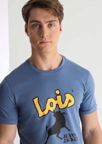 LOIS JEANS -T-Shirt manches courtes Taureau Graphique Lois Jeans & Vestes 2