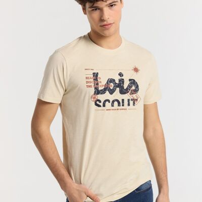 LOIS JEANS -T-Shirt manches courtes avec logo Scout