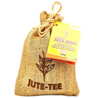 Sac en jute chai indien bio