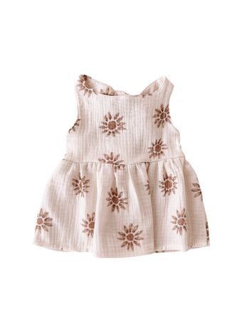 Robe bébé Arabella / tournesols 2