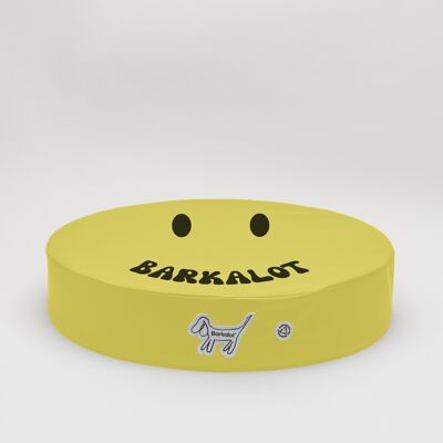 Cuccia per cani in PVC giallo riciclato