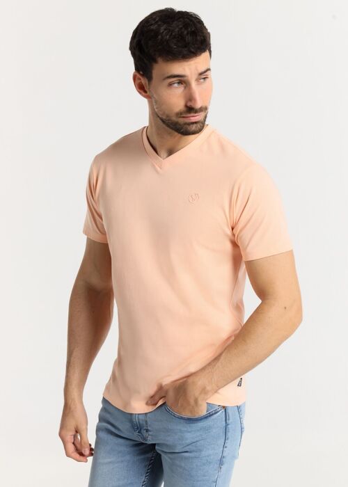 SIX VALVES -T-shirt Basic short sleeve V-Neck