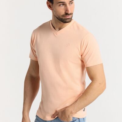 SIX VALVES -T-shirt Basic short sleeve V-Neck