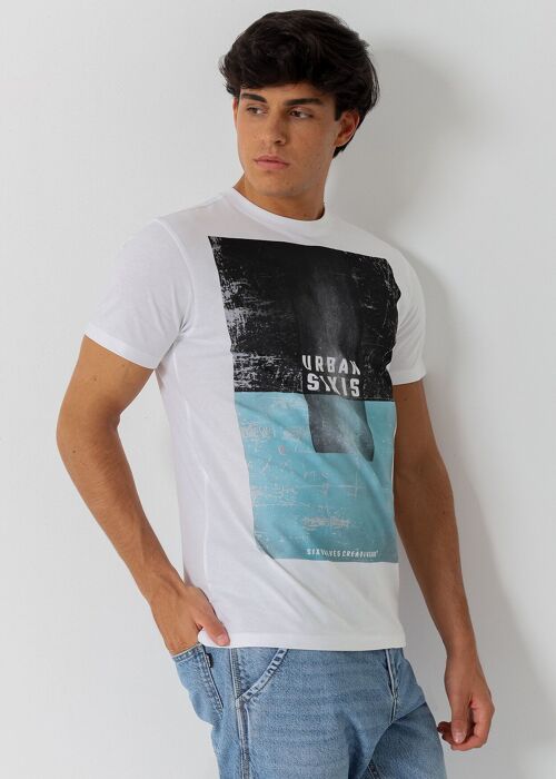 SIX VALVES -T-shirt short sleeve with Photo Print Design
