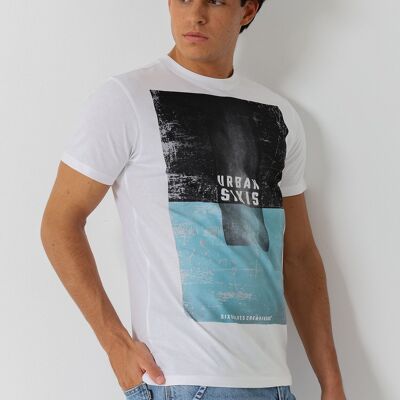 SIX VALVES -T-shirt à manches courtes avec motif imprimé photo