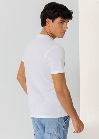 SIX VALVES -T-shirt à manches courtes avec motif imprimé photo 2