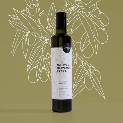 Natives Olivenöl Extra - 500ml - leicht fruchtig - kaltgepresst