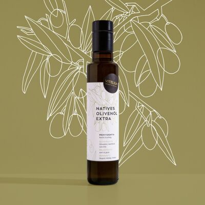 Extra virgin olive oil - 250ml - slightly fruity - cold pressed