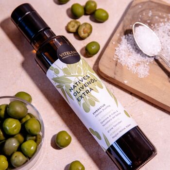 Huile d'olive extra vierge - 250 ml - intensément fruitée - pressée à froid à partir d'olives non mûres ! 3