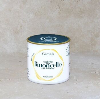 Sorbet artisanal Limoncello - 12 pots 100ml 2