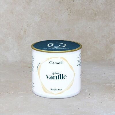 Gelato alla vaniglia fatto in casa - 12 vasetti da 100ml
