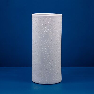 Design-Tischlampe Columna Sparkles aus Porzellan