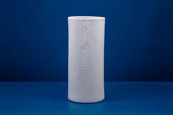 Lampe de table design columna en porcelaine scintillante 1