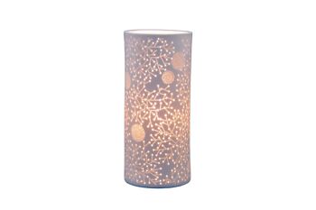 Lampe de table design columna en porcelaine scintillante 4
