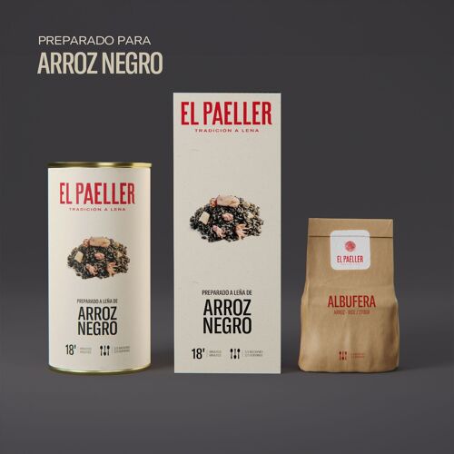 Pack Arroz Negro 3pax