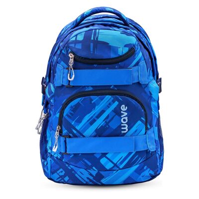 Wave Infinity Deep Ocean school backpack