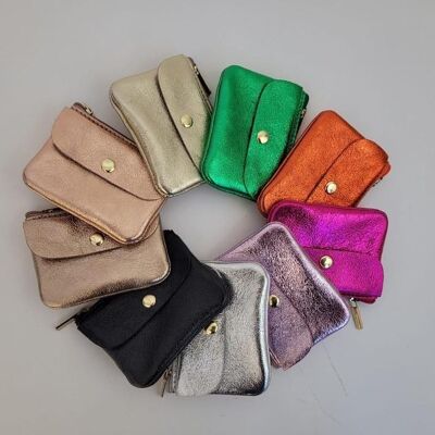 Purse 'Lina' | 100% Leather | Several colors