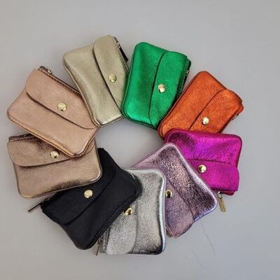 Purse 'Lina' | 100% Leather | Several colors