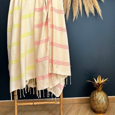 Fouta tradizionale Calliope 100% cotone 100X200CM confezione assortita