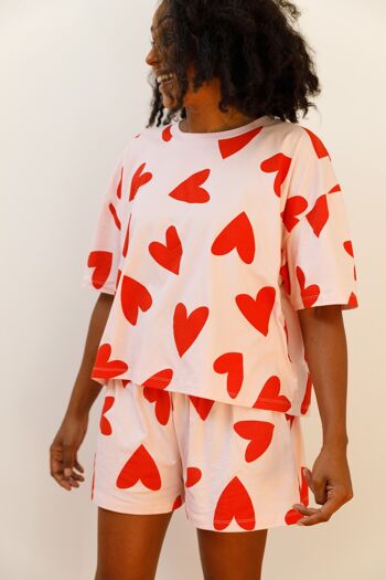 Pyjama coton BIO - Mi Amor Rose 6