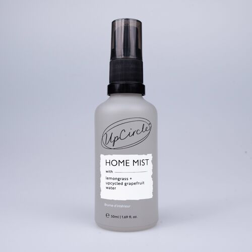 Home Mist with Lemongrass + upcycled Grapefruit Water