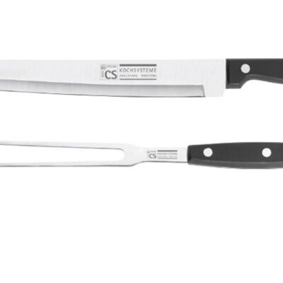 CS KOCHSYSTEME, STAR carving set 2pcs, long-lasting cutting quality