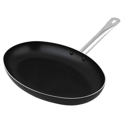 CS KOCHSYSTEME, SOLARIS PRO fish pan 48.5x26x4.5cm, non-stick coating, suitable for induction, ovenproof