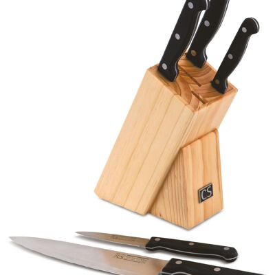 CS KOCHSYSTEME, STAR knife block, long-lasting cutting quality