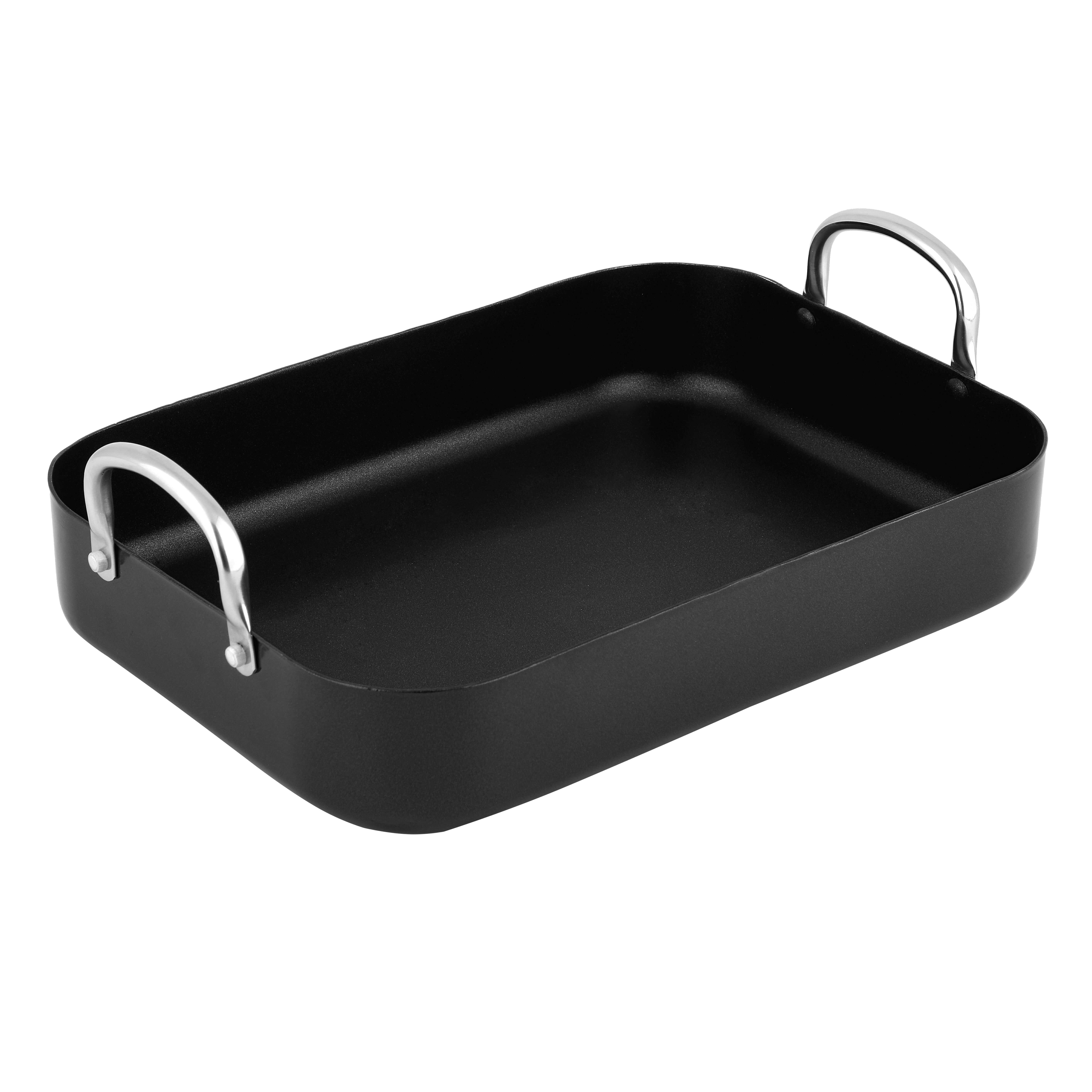 CS KOCHSYSTEME, Rostiera SOLARIS PRO 38x25x7,5 cm, rivestimento antiaderente, adatto al forno