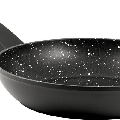 MARBURG forged frying pan 24x5cm xylan marbled non-stick coating