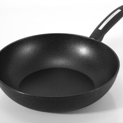 Wok MÜNSTER 28cm avec revêtement mat