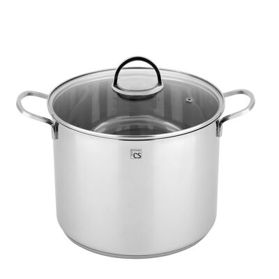 TRIER stainless steel large pot 24cm