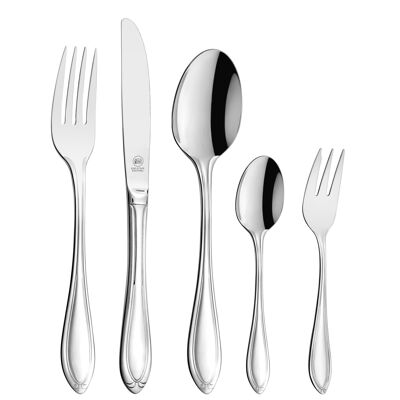 INDIANA cutlery set high gloss 18/10 3-2 mm 30 pieces in a gift box