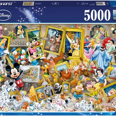 5000 Piece Puzzle Disney Picture