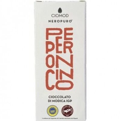 Barra de chocolate Modica con guindilla - Ciomod