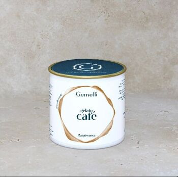 Glace artisanale café  arabica- 12 pots 100ml 2