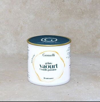 Glace artisanale yaourt passion - 12 pots 100ml 2