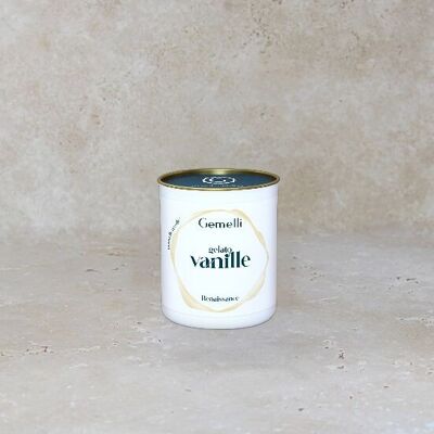 Glace artisanale vanille - 8 pots 400ml