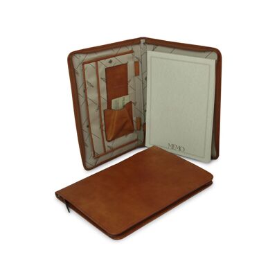 Document holder with zip closure - colonial