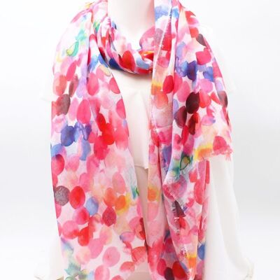 Top fashion scarf with bubble patterns