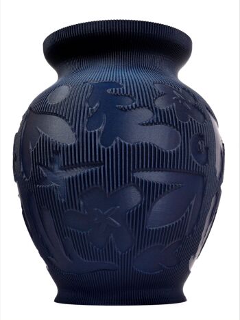 Vase BERTHA Bleu Nuit - FLAMMECHE x STUDIO MARACUJA 2