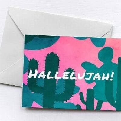 Hallelujah! | Greetings Card-HAL-CAR-46