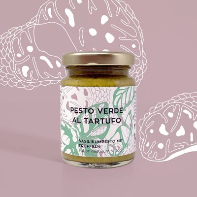 Basilikumpesto mit Trüffel - Pesto Verde al Tartufo - 90 g