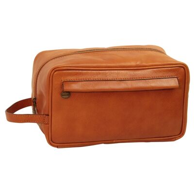 Colonial leather cosmetic case - 078989CO